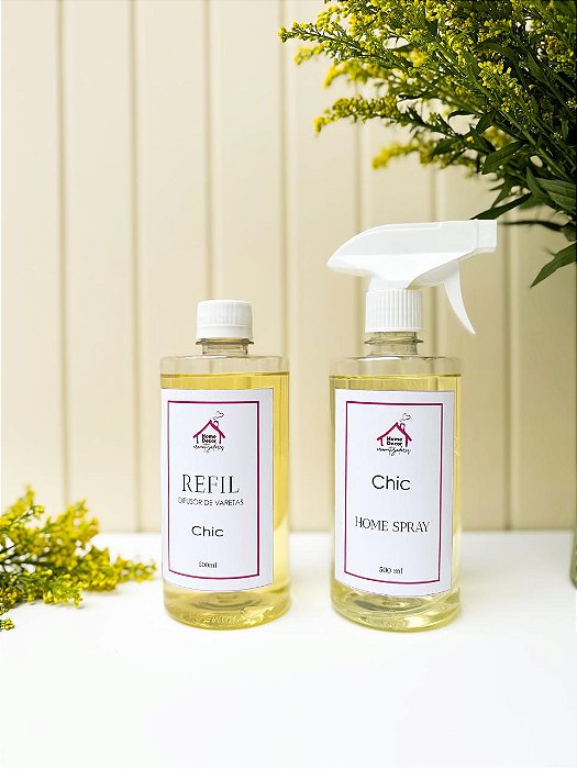 Kit Refil + Home Spray Chic 500ml