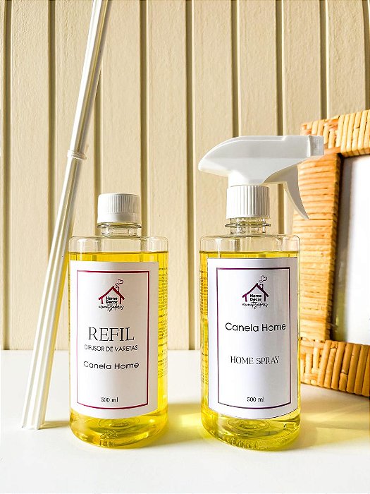 kit Refil + Home Spray Canela