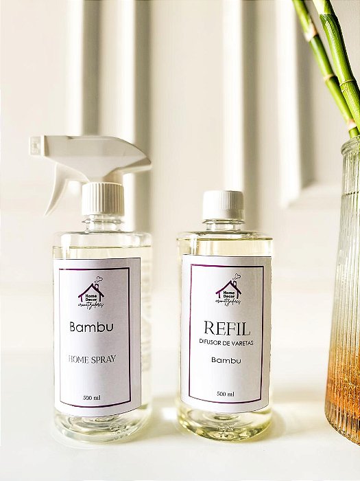 Kit Refil + Home Spray Bambu 500ml