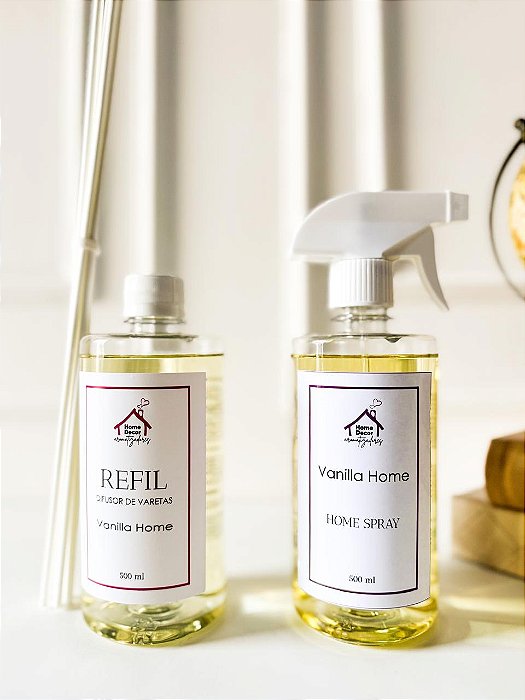 kit Refil + Home spray Vanilla Home 500ml