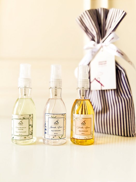 Kit 3 Mini Águas Perfumadas