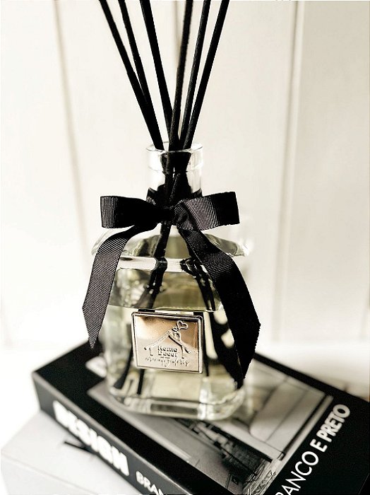 Difusor de Varetas Black Silver 500ml