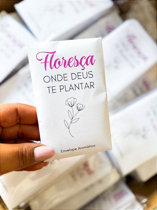 Mini Sachê Aromático Personalizado 10g