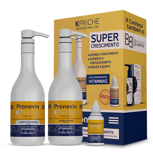 PRONOVIN KIT VITAMÍNICO 500ML SUPER CRESCIMENTO KPRICHE