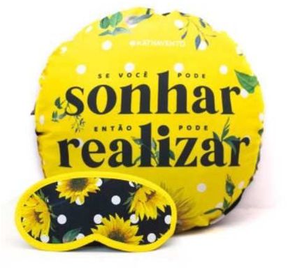 Almofada Porta Pijama Mae Jardim