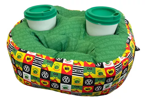 Almofada Porta Controle E Copo Mamonas Comic