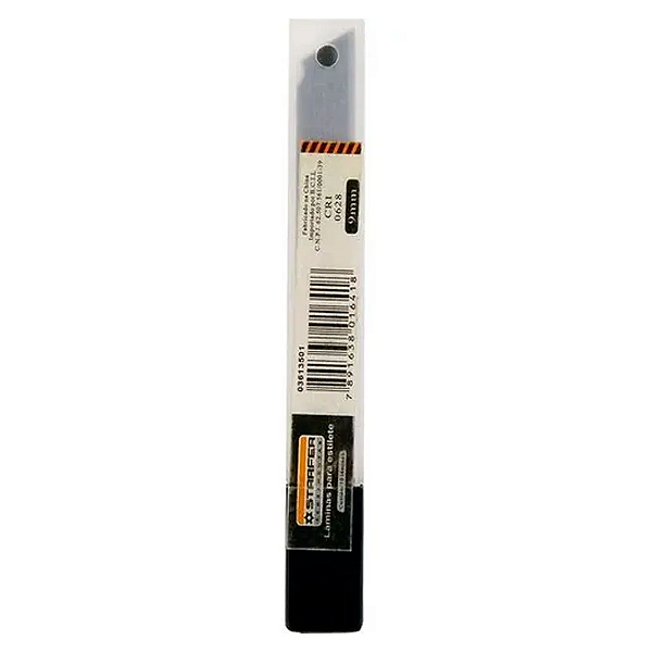 Lâmina para Estilete 9mm Starfer 10 unidades