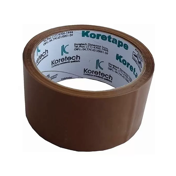 Fita Adesiva Marrom Koretech 45mmx40m