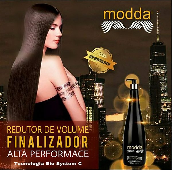 Modda Finalizador - Escova Redutora de Volume