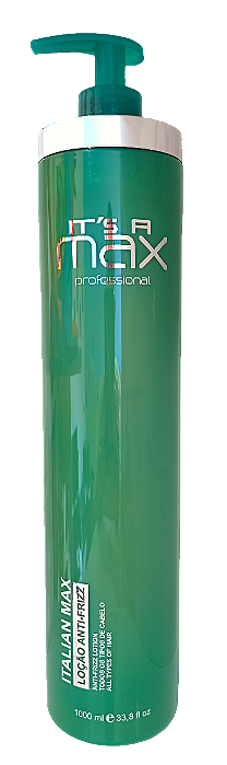 Italian Max IT'S a Max by Naturys - Loção Anti-Frizz - Escova Redutora de Volume