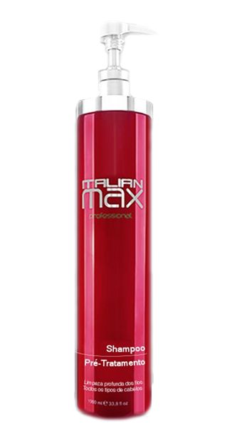 Italian Max Pré Tratamento - Shampoo de Limpeza Profunda
