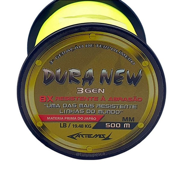 Linha Monofilamento Dura New Artemis - 500m
