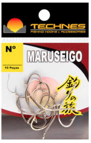 Anzol Technes Maruseigo Nickel - 10un