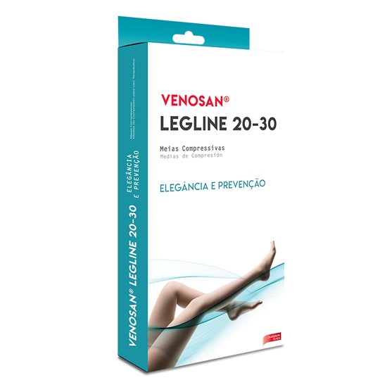 Meias Compressivas VENOSAN Legline Ponteira Aberta - AD - 20-30 Mmhg