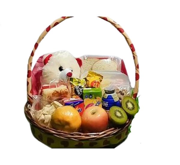 Cesta de Café da Manhã Com Urso de Pelúcia - Modelo Pop 2