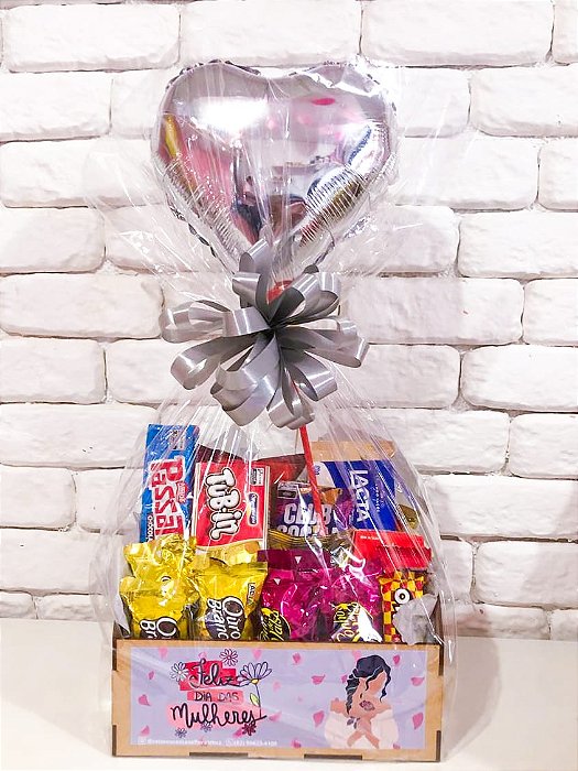 Cesta Brilho Feminino Edição Especial Dia da Mulher