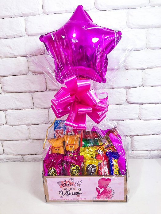 Cesta Poder Feminino Edição Especial Dia da Mulher