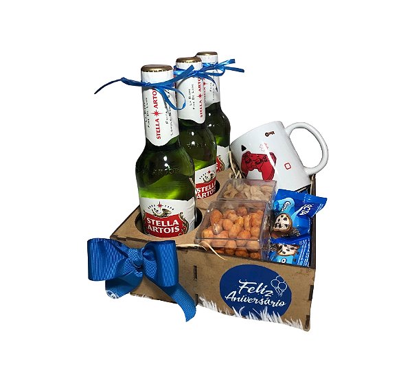 Box de Aniversário - Modelo Celebration ( Heineken e Sabores Especiais)