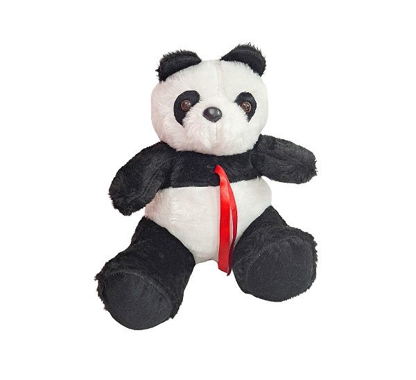 Pelúcia Panda Sentado  Tamanho M2 (35 cm)