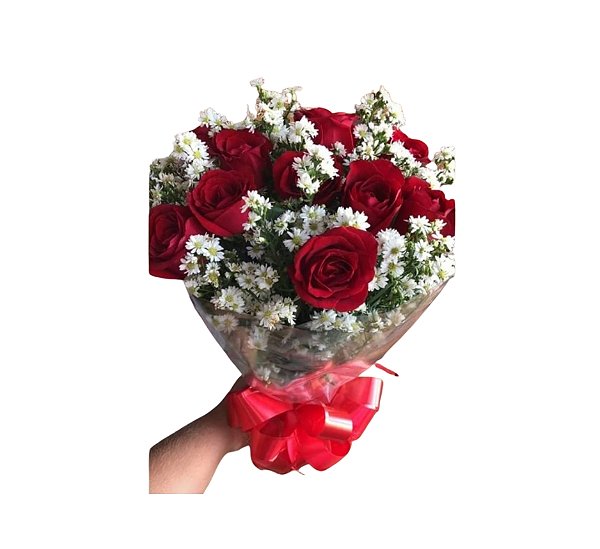 Buquê de Rosas Vermelhas - Modelo Paixão