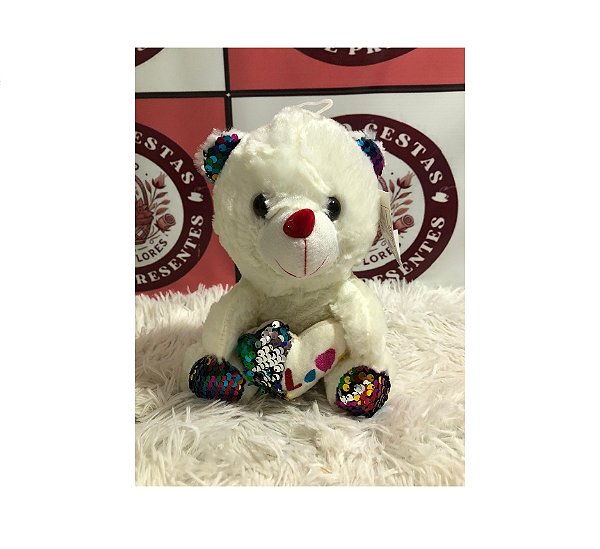 Urso de Pelúcia Branco