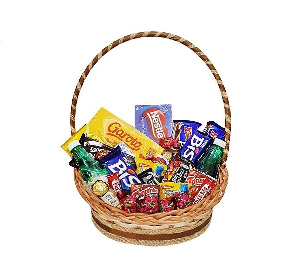 Cesta de Natal - Modelo Doçura e Alegria