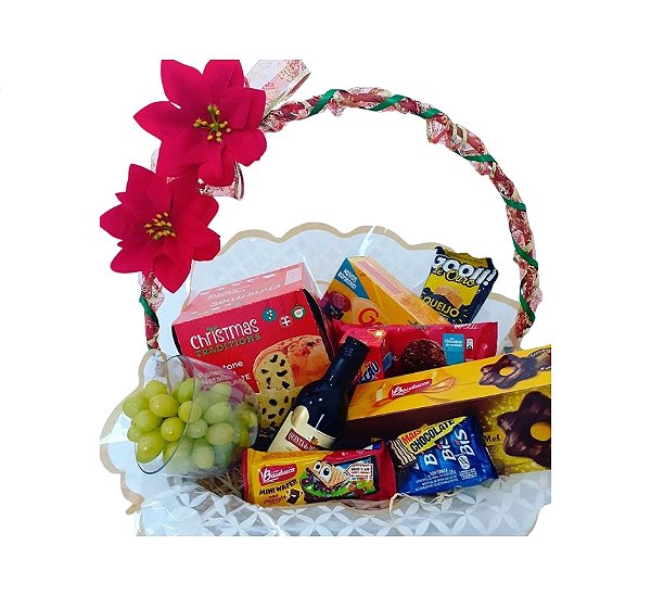 Cesta de Natal - Modelo Celebração Natalina