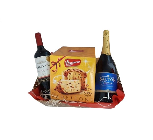 Cesta de Natal - Modelo Brinde Natalino
