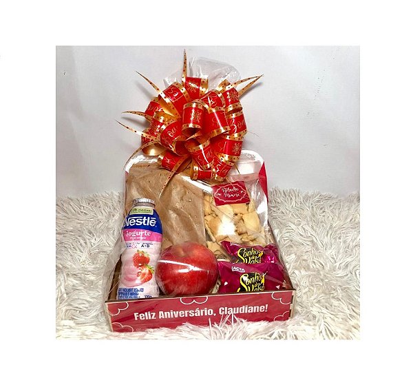 Cesta de Café da Manhã - Modelo Pop Essencial