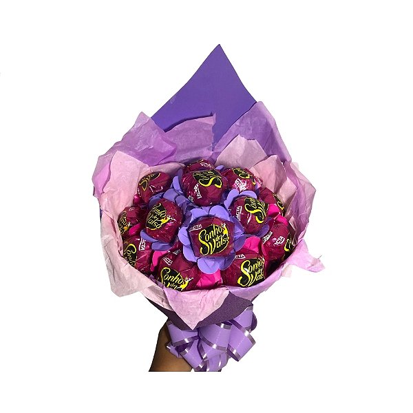 Buquê de Bombons Lilas