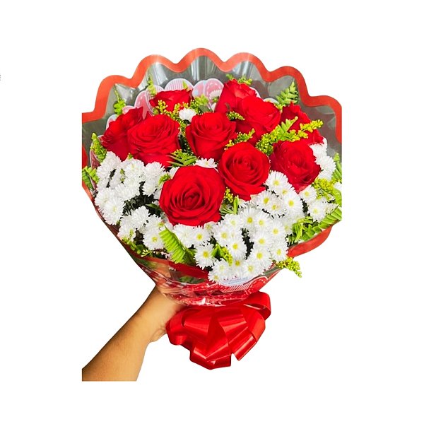 Buquê de Rosas Vermelhas - Modelo Magno Clássico