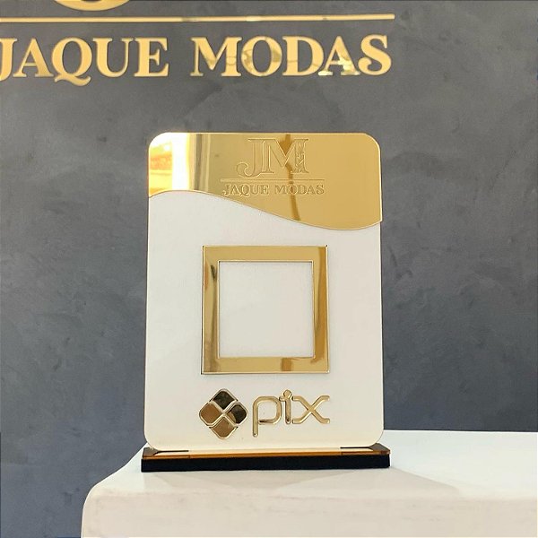 Placa Pix Personalizada