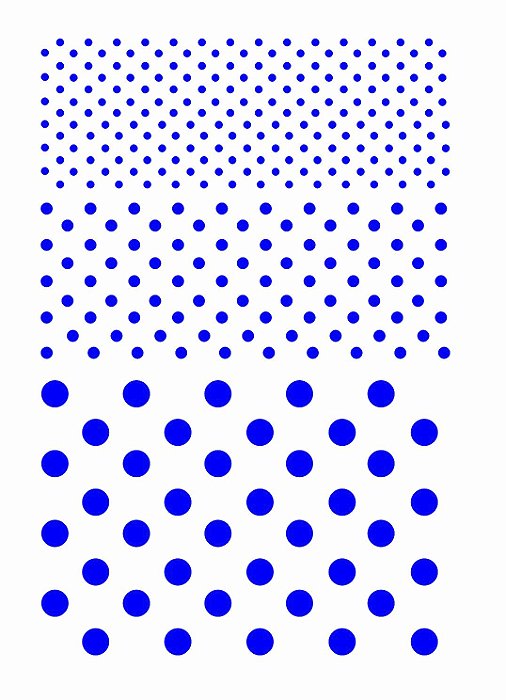 Decalque para Porcelana - Bolinhas Azul Cobalto 93L1002