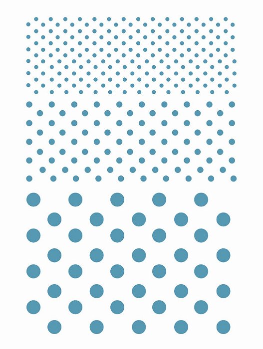 Decalque para Porcelana - Bolinhas Azul Turquesa 93N1000