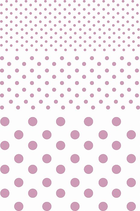 Decalque para Porcelana - Bolinhas Rosa 93A1004