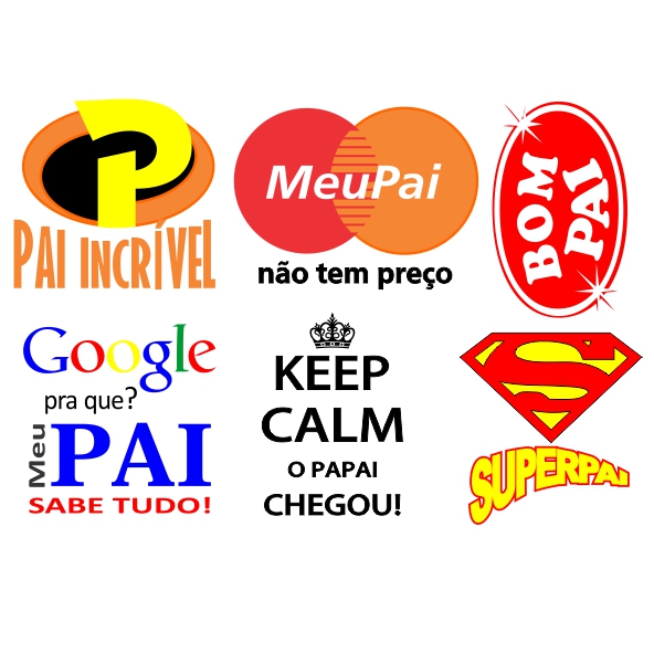 Decalque para Porcelana - Pai Marcas