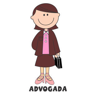 Decalque para Porcelana - Advogada