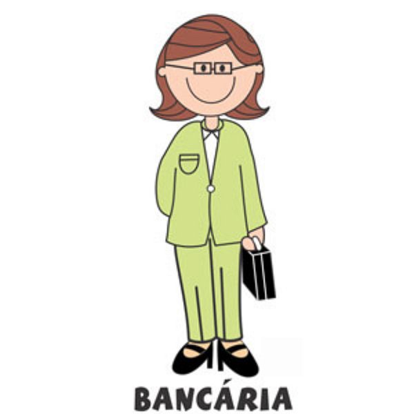 Decalque para Porcelana - Bancária