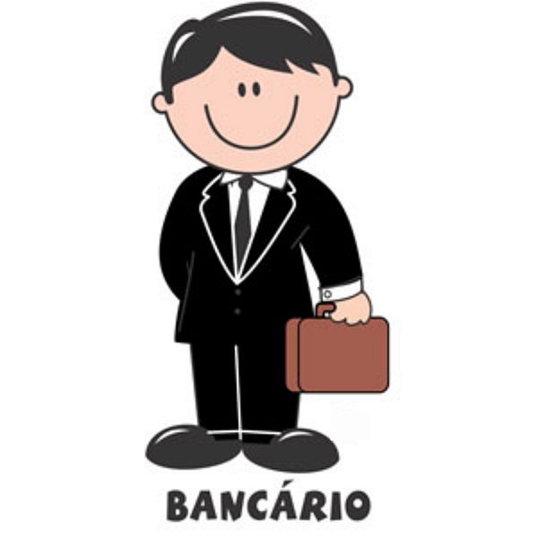 Decalque para Porcelana - Bancário