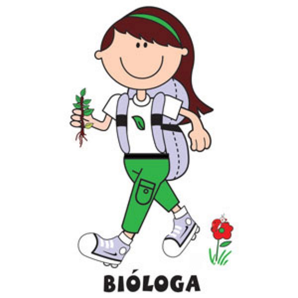 Decalque para Porcelana - Bióloga