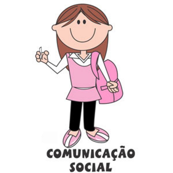 Decalque para Porcelana - Comunicação Social(a)