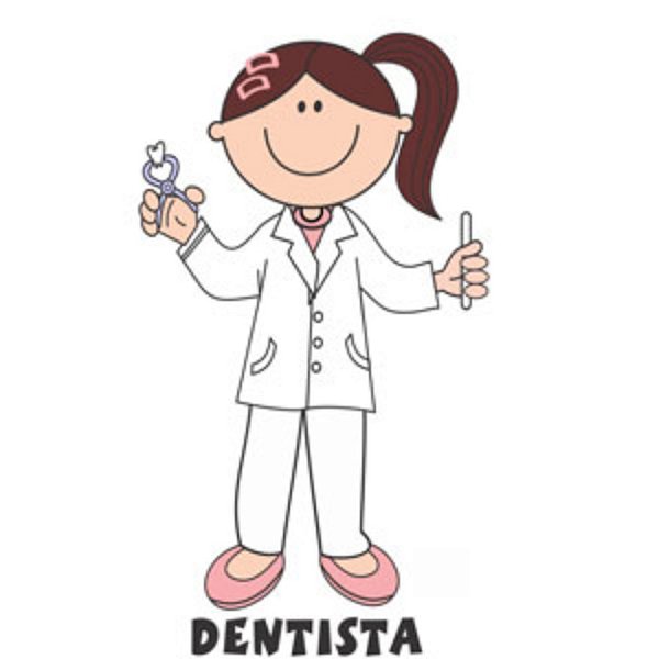 Decalque para Porcelana - Dentista(a)