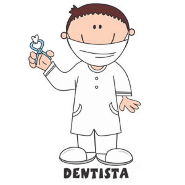 Decalque para Porcelana - Dentista(o)