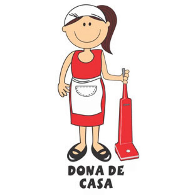Decalque para Porcelana - Dona de Casa