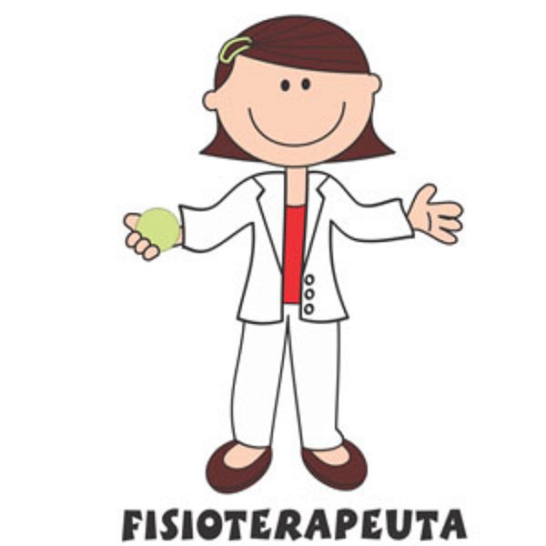 Decalque para Porcelana - Fisioterapeuta(a)