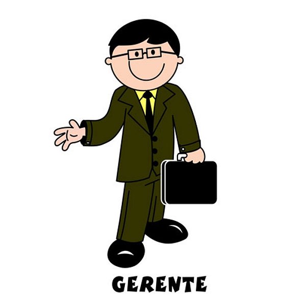 Decalque para Porcelana - Gerente(o)