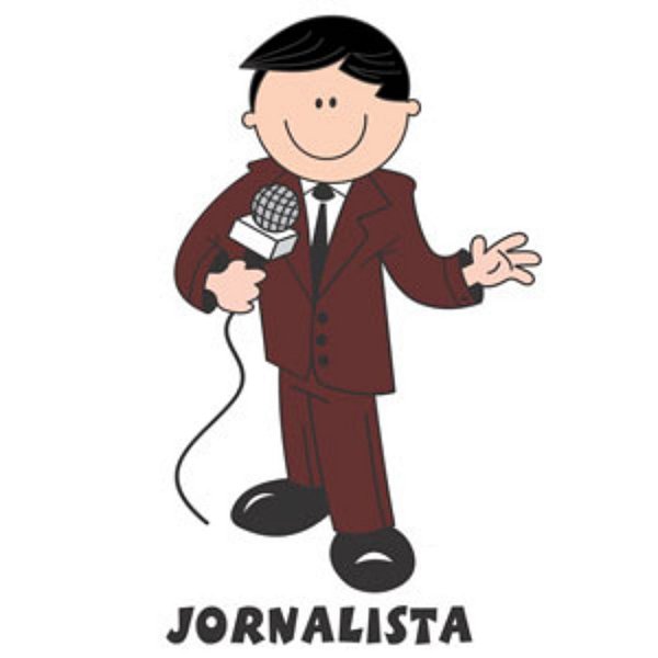 Decalque para Porcelana - Jornalista(o)