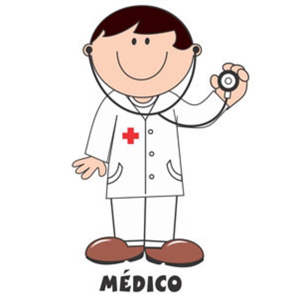 Decalque para Porcelana - Médico
