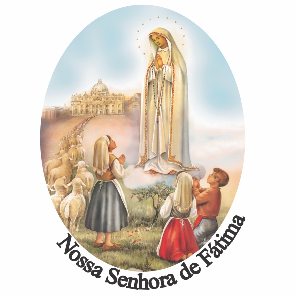 Decalque para Porcelana - Nossa Senhora de Fátima