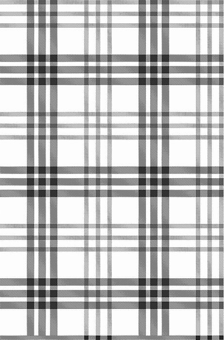 Decalque para Porcelana - Tapete Xadrez Largo (Bicolor) - Preto e Cinza
